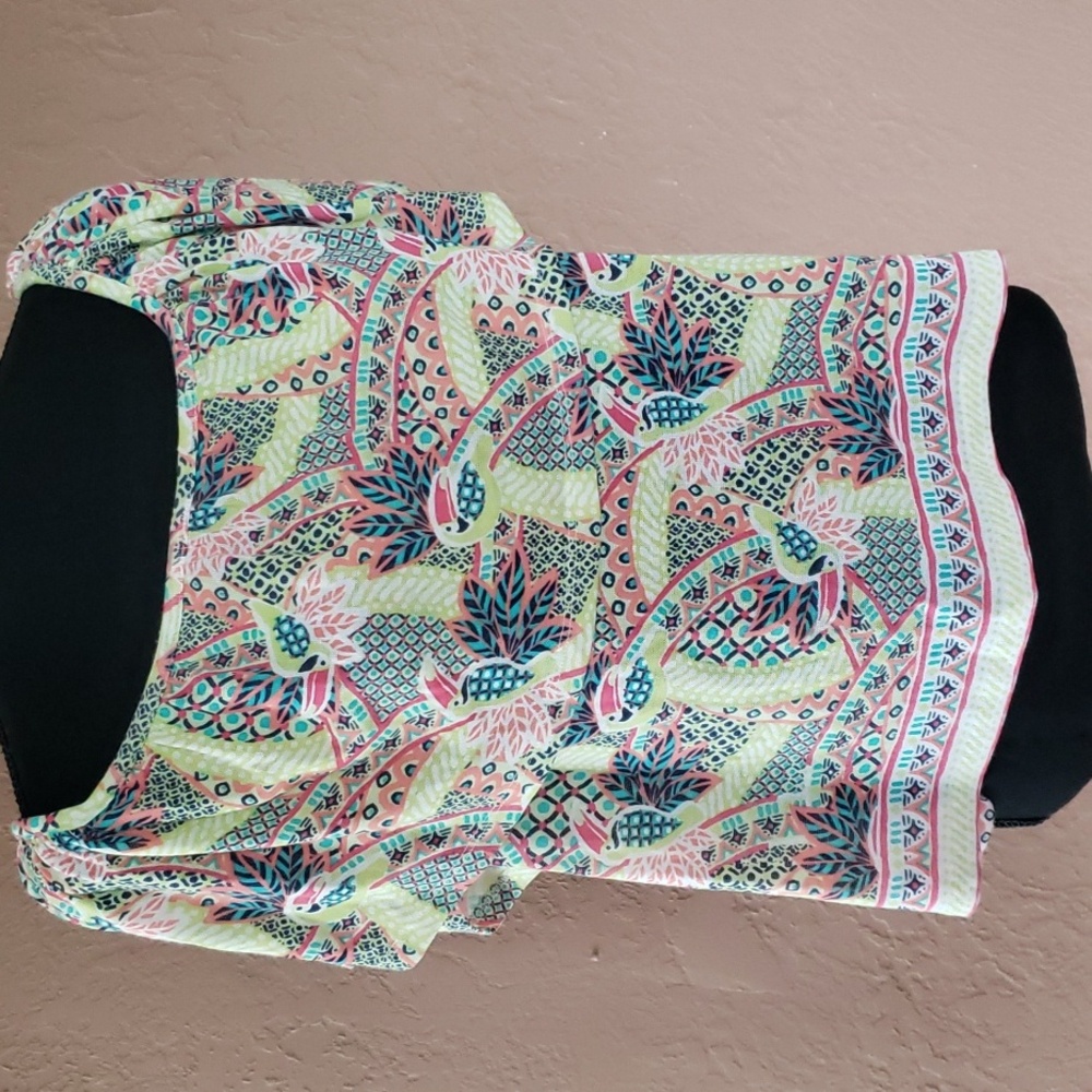 Red Camel Off the Shoulder Top Large